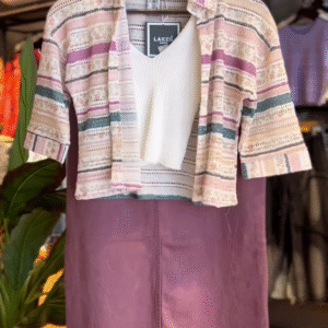 Mauve Muse: Retro Layers Co-Ord Set - nehaff.com
