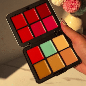 The Heartthrob Collection All-in-One Makeup Palette – Complete Face & Eye Kit with Bold Shades and Versatile Formulas - nehaff.com