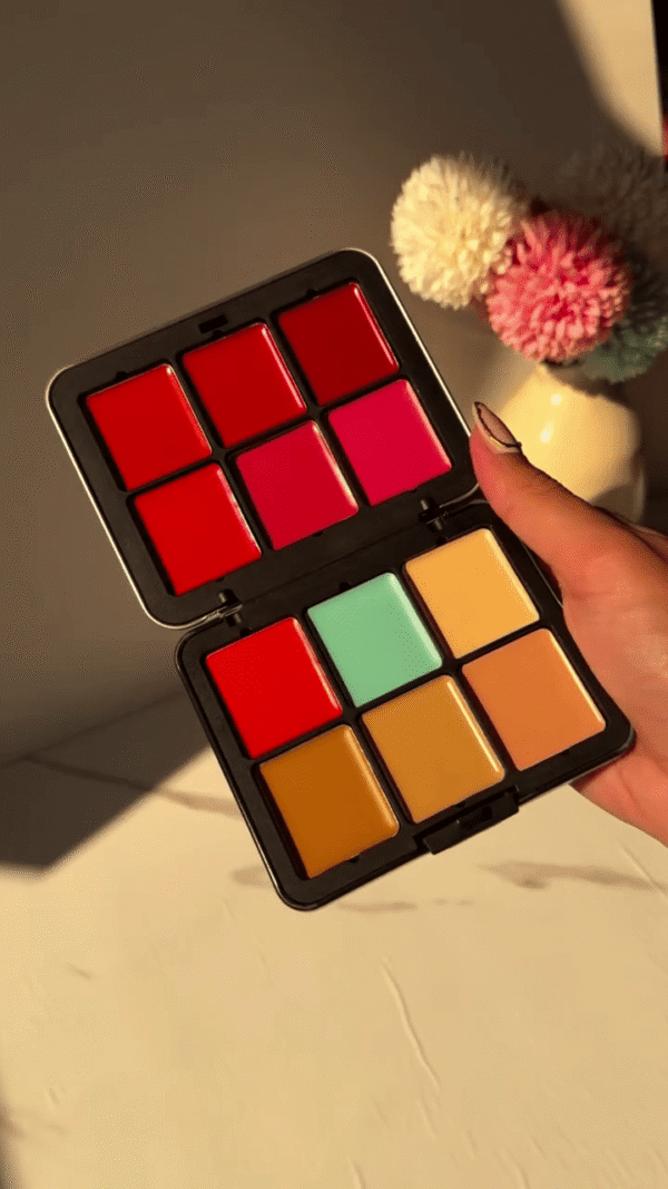 The Heartthrob Collection All-in-One Makeup Palette – Complete Face & Eye Kit with Bold Shades and Versatile Formulas - nehaff.com