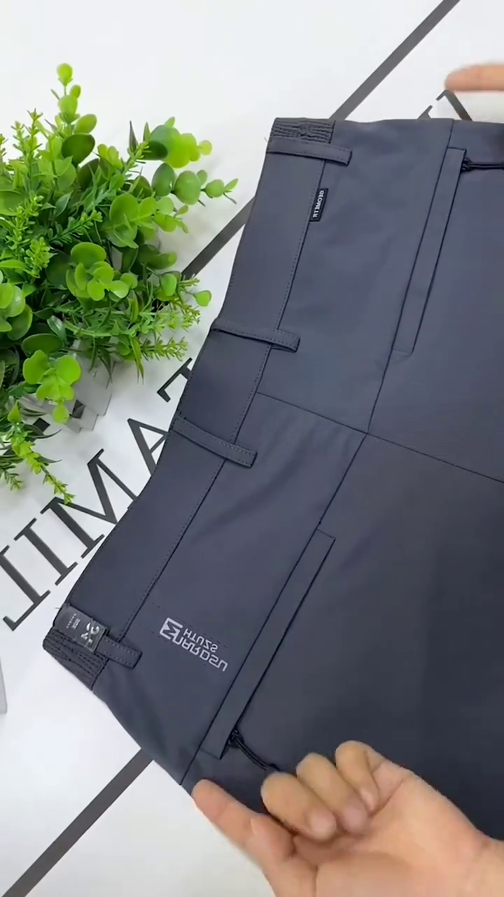 Men Relaxed Straight Leg Tapered Fit Easy Wash Formal Trousers - Image 9