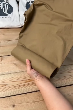 Men Khaki Slim Fit Solid Chinos